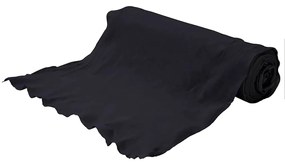 vidaXL Μεμβράνη με Γεωύφασμα Μαύρη 1 x 50 μ. Πολυεστερικές Ίνες