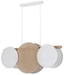 Κρεμαστό Φωτιστικό Οροφής 3xE27 Μπεζ Pulse 10005 TK Lighting -10005-Μπεζ 10005