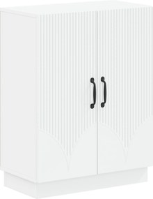 vidaXL Ντουλάπι Αποθήκευσης Μπάνιου HOORN Λευκό 59,5 x 31 x 77 εκ.