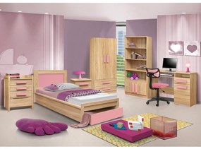 Kids room playroom Sonama-pink 48X40X39.2 cm