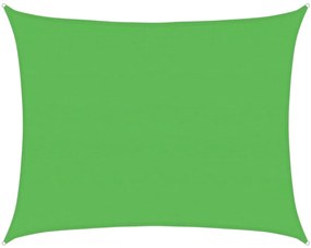 vidaXL Πανί Σκίασης Ανοιχτό Πράσινο 6 x 7 μ. από HDPE 160 γρ./μ²