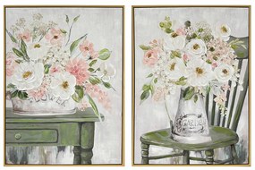 Καμβάς DKD Home Decor πολυστερίνη Καμβάς 60 x 3,5 x 80 cm