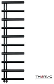 Thermo Accent Θερμαινόμενη πετσετοκρεμάστρα 176x50cm Silk Black ΔΕΝ ΠΕΡΙΛΑΜΒΑΝΤΟΝΤΑΙ ΔΙΑΚΟΠΤΕΣ &amp; ΑΝΤΙΣΤΑΣΕΙΣ