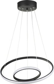 Φωτιστικό Οροφής LED 3 CCT Heronia Cronos 01-0444 Black