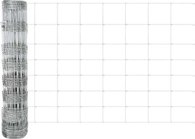 vidaXL Στύλος Περιφράξεων Γαλβανισμένο 25 x 0,8 m Ατσάλι