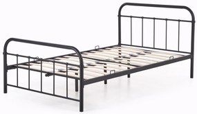 LINA 120 bed DIOMMI V-CH-LINDA_120-LOZ-CZARNY