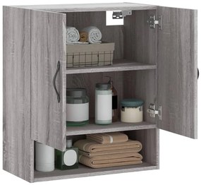 vidaXL Ντουλάπι Τοίχου Γκρι Sonoma 60 x 31 x 70 εκ. από Επεξεργ. Ξύλο