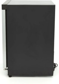Freezer - 200L - Black - with Glass Door