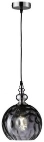 Κρεμαστό Φωτιστικό Uller γυάλινο από τη Fischer Honsel-69566-Φιμέ/Smoke 69566