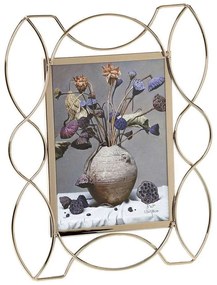 Κορνίζα Πλέγμα FAM212 15x20cm Gold Espiel Μέταλλο