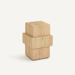 Βοηθητικό τραπεζάκι από μασίφ δρυ, MERLUX