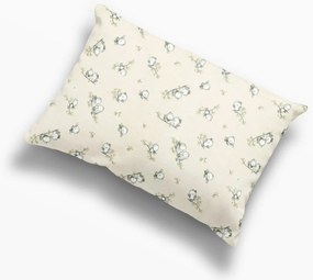 DIMcol ΜΑΞΙΛΑΡΟΘΗΚΗ ΕΜΠΡΙΜΕ ΒΡΕΦ Flannel Cotton 100% 35Χ45 Birds 16 Ecru 1915857708601678