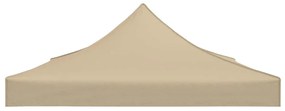 vidaXL Κάλυμμα Τέντας Εκδηλώσεων Μπεζ 4 x 3 μ. 270 γρ/μ²
