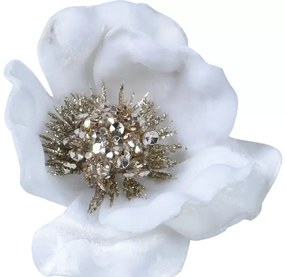 Beauty Home ΛΟΥΛΟΥΔΙ ΒΕΛΟΥΔΙΝΟ ΜΕ ΧΡΥΣΟ ΓΚΛΙΤΕΡ 58 cm