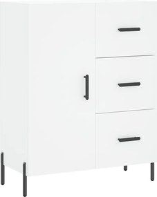 vidaXL Ντουλάπι Λευκό 69,5 x 34 x 90 εκ. από Επεξεργασμένο Ξύλο