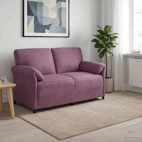 vidaXL Καναπές 2 ατόμων Μοβ 158 x 83 x 95 εκ Βελούδο