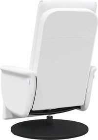 vidaXL Λευκός 71 x 90 x 105 εκ. Τεχνητό Δέρμα