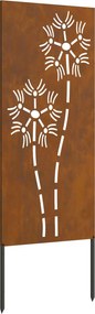 vidaXL Οθόνη Ιδιωτικότητας Κήπου Σκ rusty 50 x 140 εκ