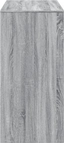 vidaXL Τραπέζι Μπαρ Γκρι Sonoma 102x50x103,5εκ. Επεξεργ. Ξύλο