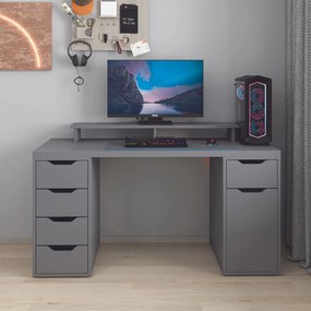 Γραφείο Ανθρακί AZICRO 150x60x75