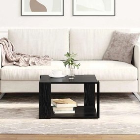 vidaXL Τραπεζάκι Καφέ Μαύρου Δρυός 51,5x51,5x30 εκ. Ξύλο