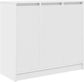 vidaXL Μπουφές Λευκός 85x34x76 εκ. από Επεξεργασμένο Ξύλο