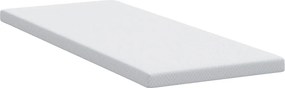vidaXL Στρώμα μνήμης 80 x 200 cm Thick Μαλακό Ύφασμα-100% πολυέστερ