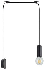 Φωτιστικό Τοίχου Adept Tube 77-8809 20x11x300cm 1xE27 60W Black Homelighting