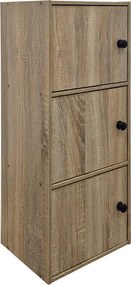 Ντουλάπα-στήλη Wirdia pakoworld sonoma 30.5x24x71.5εκ
