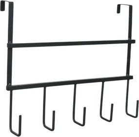 Μεταλλική κρεμάστρα πόρτας 5 θέσεων - 57908