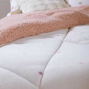 Κουβερτοπάπλωμα Μονό (160x220) Nef-Nef Homeware Junior Dots Ecru