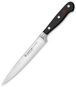 Μαχαίρι Φιλεταρίσματος Classic 1040100716 16cm Black Wusthof Stainless Steel