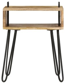 vidaXL Κομοδίνο 40 x 34 x 47 εκ. από Μασίφ Ξύλο Μάνγκο