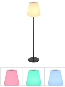 Ηλιακό Επιδαπέδιο Φωτιστικό LED RGBW 0,1W Μαύρο Dimmable ΙΡ44 33897 Globo Lighting-33897-Μαύρο 33897