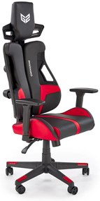 ΚΑΡΕΚΛΑ ΓΡΑΦΕΙΟΥ / GAMER SPEED ΚΟΚΚΙΝΟ / ΜΑΥΡΟ 66x68x130-137cm