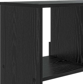 vidaXL Ράφι βιβλίων 100 x 33 x 156,5 εκ Επεξεργασμένο Ξύλο Μαύρη δρυς
