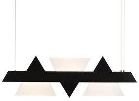 Φωτιστικό Κρεμαστο Aca DCR39215 ARMSTRONG Μαύρο Ματ (Black Mat) 3000K