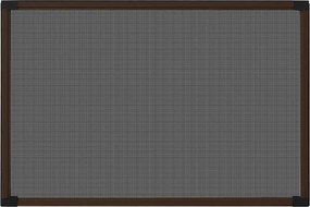 vidaXL Σήτα Παραθύρου Επεκτεινόμενη Καφέ (75-143)x50 εκ.