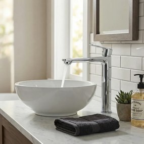 Tema Roma 61030-2 – Μπαταρία Επιτραπέζιου Νιπτήρα Χρωμέ