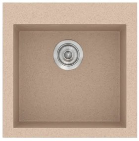 Sanitec Classic 339 Granite Sand Ένθετος Νεροχύτης 50cm SAN.339.21.GRS