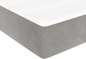 vidaXL Στρώμα με Pocket Springs 80 x 160 cm Ανοιχτό γκρι