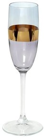 Ποτήρι Σαμπάνιας Κολωνάτο 215ml Espiel Elodie Purple RAB214K6