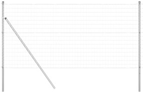 vidaXL Euro Fence με 7 Πόδια 1.4x10 μ Γαλβανισμένος Χάλυβας