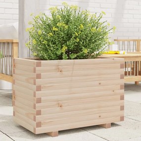 vidaXL Ζαρντινιέρα Κήπου 70x40x49,5 εκ από Μασίφ Ξύλο Πεύκου
