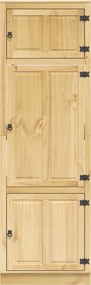 vidaXL Ντουλαπιού (Cabinet) SKI Μέλι Καφέ 66 x 58 x 207 εκ