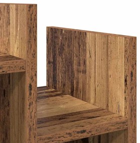 vidaXL Βοηθητικό ντουλάπι Παλαιό ξύλο 60 x 26 x 60 εκ.