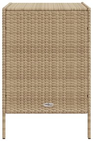 ΝΤΟΥΛΑΠΙ ΑΠΟΘΗΚΕΥΣΗΣ ΚΗΠΟΥ BEIGE 55X59X80 ΕΚ. ΣΥΝΘΕΤΙΚΟ ΡΑΤΑΝ 365554