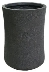 MarHome ΚΑΣΠΩ FIBER CLAY ΑΝΘΡΑΚΙ ΚΑΜΠΥΛΗ ΜΙΚΡΟ Φ34x47cm  06-20722-S