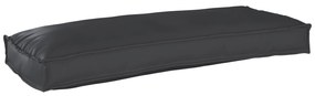 vidaXL Μαξιλάρι Παλέτας για Πάγκο Μαύρο 100x40x8 εκ. Υφασμάτινο