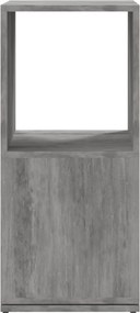 vidaXL Ντουλάπι Περιστρ. Γκρι Σκυρ. 34,5x34,5x75,5 εκ. Επεξ. Ξύλο